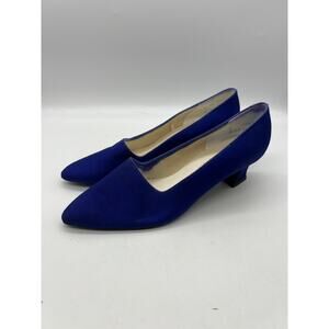 Dyeables by Highlights Purple Fabric Pumps Made in USA Women’s Size 9